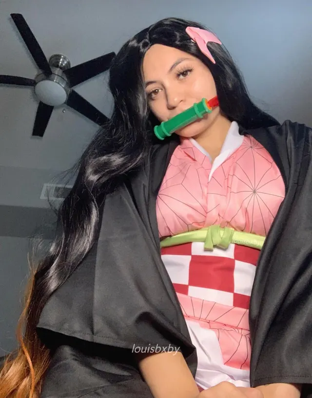 nezuko kamado by louisbxby <3