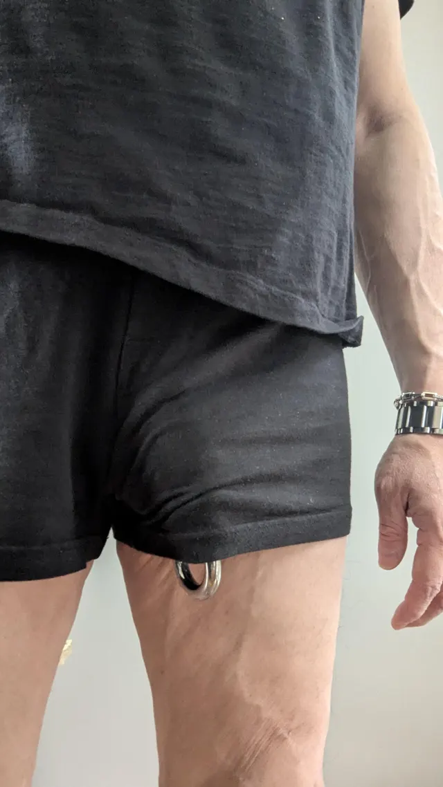 Whoops! Jumped off the couch to sign for a package. Thank goodness it was a male FedEx guy. 😳