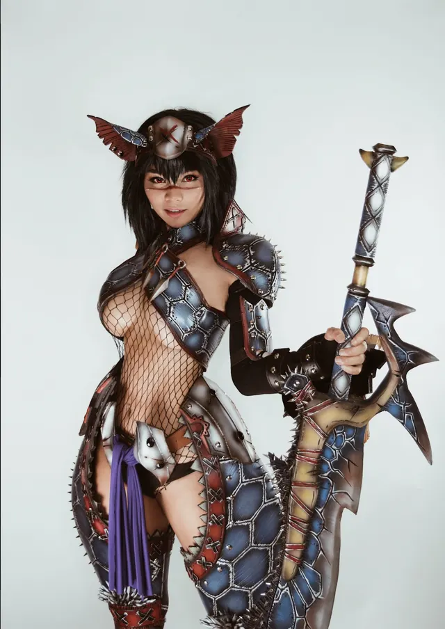 Nargacuga Armor from Monster Hunter, by Otohime Nami; Ig: the_fantastic_nami