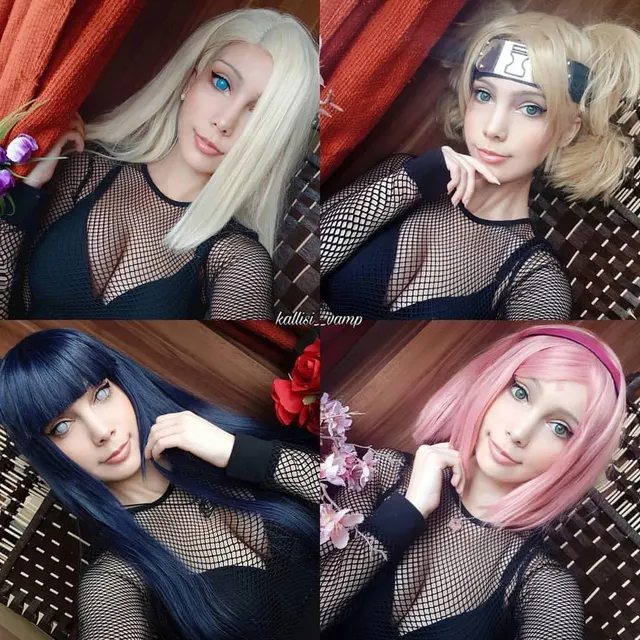 Naruto girls characters by Kallisi Vamp