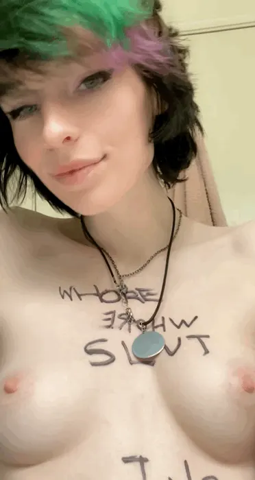 I’ll be your whore if you let me