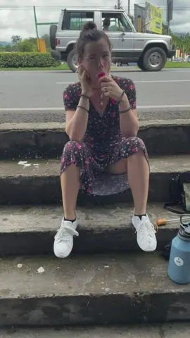 My luck wasn’t too good on this trip to the city. Caught twice in one day. But who cares? 🤷🏻‍♀️ [GIF]